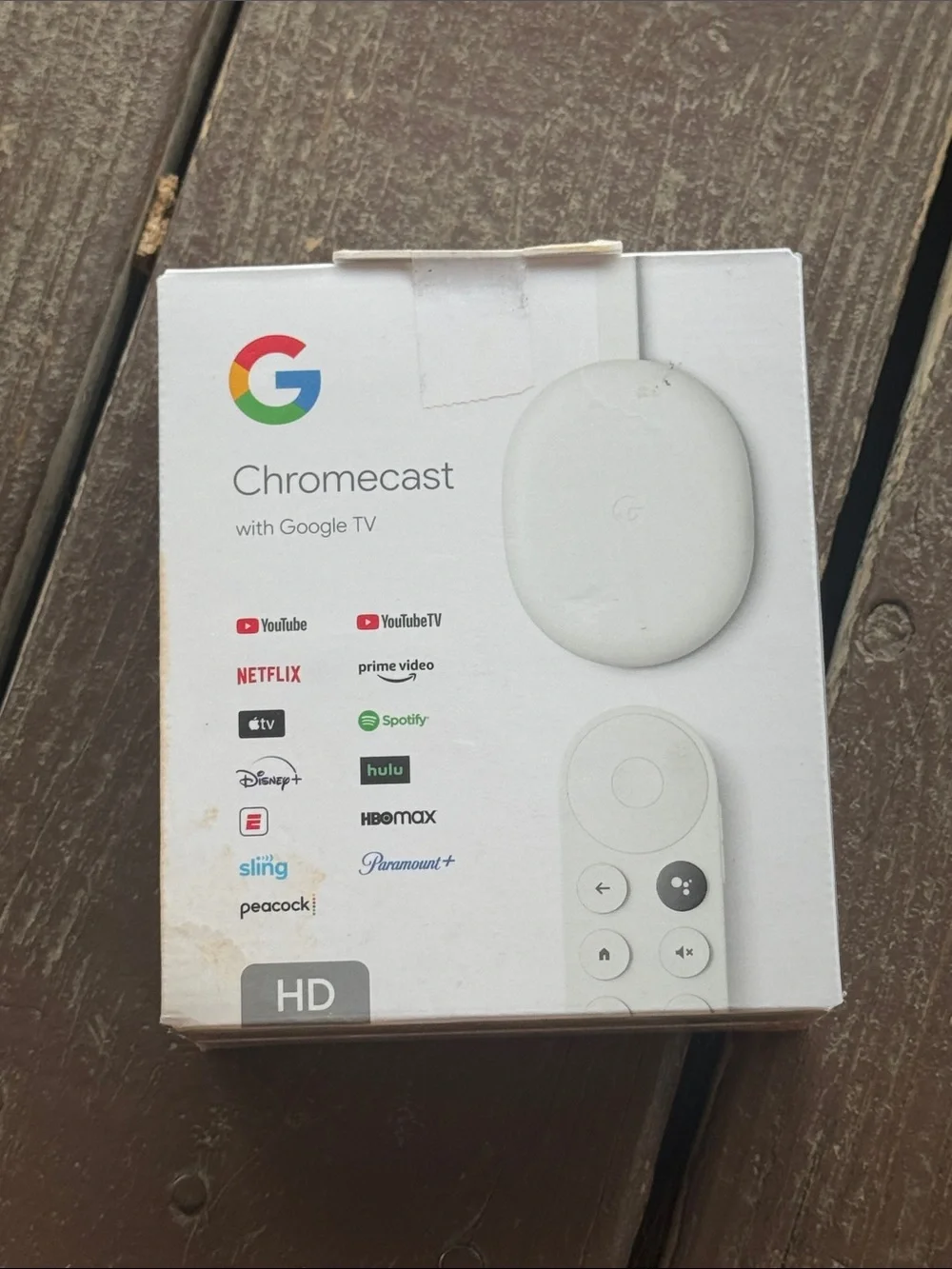 Google Chromecast with Google TV - Snow
